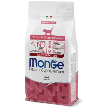 Monge Monoprotein Kitten с говядиной