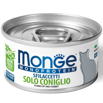 Monge Monoprotein мясные хлопья из кролика