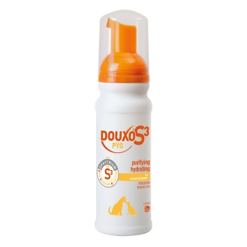Ceva Douxo S3 Pio Mousse лечебный мусс Дуксо S3 Пио для очищения и увлажнения кожи собак и кошек