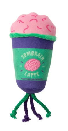 Мягкая игрушка для кошек FuzzYard Zombrain Latte