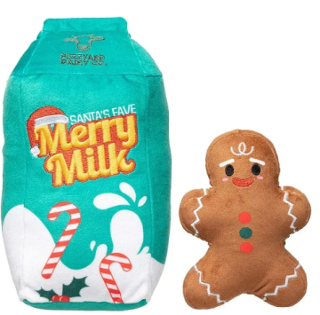 М'яка іграшка для собак FuzzYard Молочко та пряник