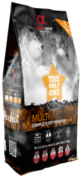 ALPHA SPIRIT Multiprotein – беззерновий сухий корм з м’ясом та рибою для собак усіх порід на всіх стадіях життя