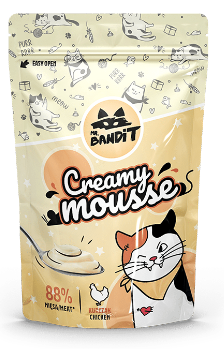 Mr. Bandit Сливочный Мусс с курицей для кошек
