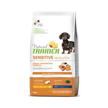 Natural Trainer Sensitive Adult Dog Mini Salmon