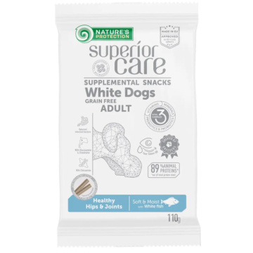 Nature's Protection SC White Dogs Healthy hips & joints с белой рыбой