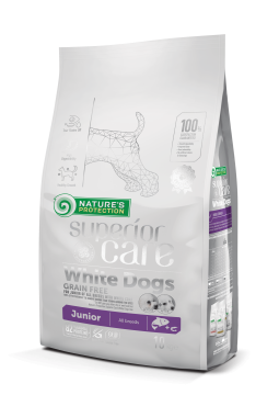 Natures Protection Superior Care White Dogs Grain Free Junior All Breeds