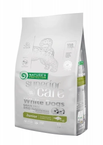 Natures Protection Superior Care White Dogs Grain Free Junior Small ...