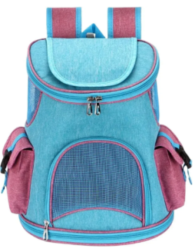 Рюкзак-переноска для котів і собак малих порід Derby BP Blue