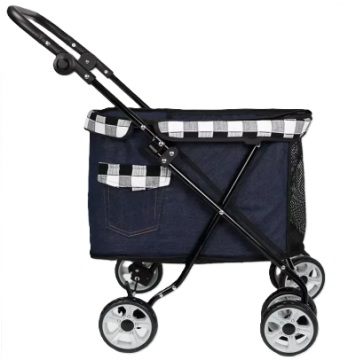 Коляска для маленьких котів і собак Derby Bestopet BS Black