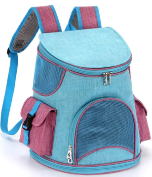 Рюкзак-переноска для котів і собак малих порід Derby BP Blue