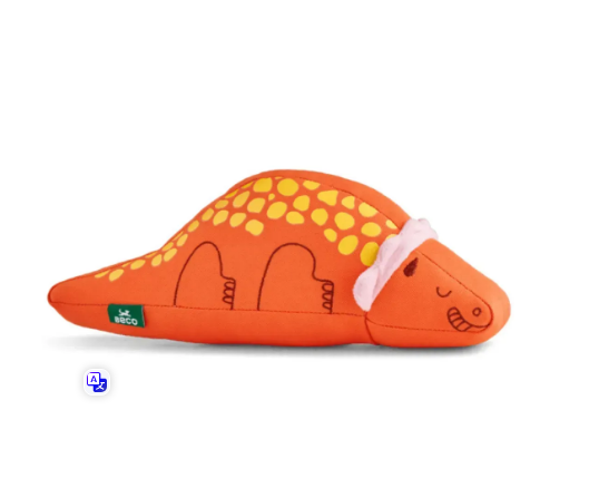Мягкая игрушка для собак Beco Pets Трицератопс Оранжевый