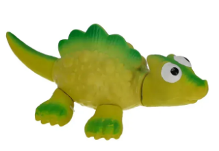 MISOKO&CO Игрушка для собак, динозаврик, винил, зеленый