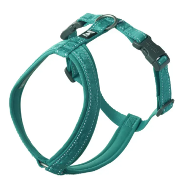 Анатомічна шлейка для собак Hurtta Casual Y-harness Бірюзовий