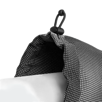 Дощовик для такс і схожих порід собак Cloud7 AKTIV Dachshund Чорний