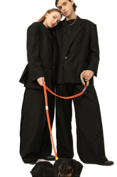 Повідець для собак Maogoublue Marshmallow Smart Dog Leash-Sunset Orange