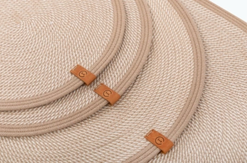 Килимок під миски Harley and Cho Beige