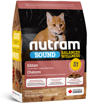 Nutram S1 Sound Balanced Wellness Kitten
