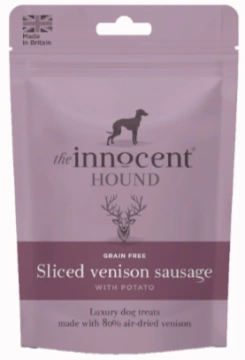 Ласощі для собак The Innocent Hound Ковбаска з Оленини шматочками