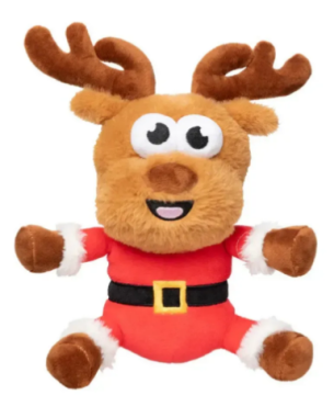 М'яка іграшка для собак FuzzYard Оленя Реджі-Клаус