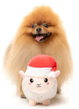 М'яка іграшка для собак FuzzYard Пухнаста овечка