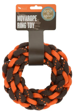 Игрушка для собак Scout & About NovaRope Toy Ring Pet Play