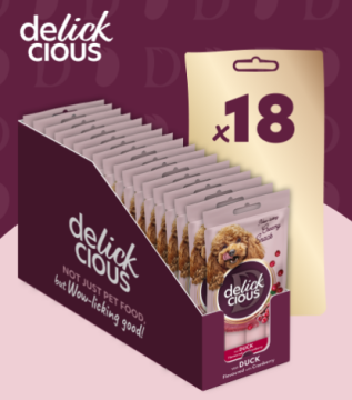 Delickcious Кремові ласощі – з качкою та додаванням журавлини