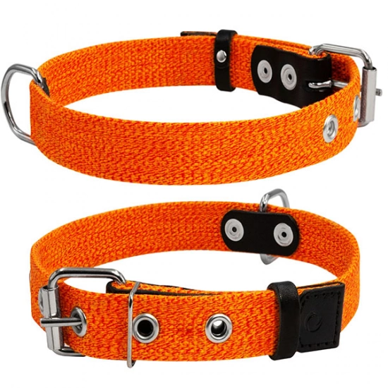 Нашийник Collar х/б тісьма помаранчевий