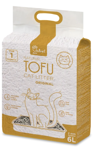 Наповнювач для котячих туалетів Velvet Paw TOFU Original