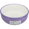 Trixie Керамічна миска для котів з кішкою та рибкою