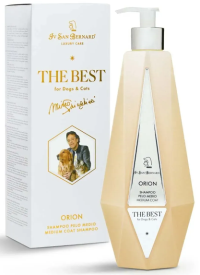 Шампунь Iv San Bernard The Best Orion Medium для котів та собак із середньою довжиною вовни