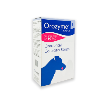 Orozyme L Орозим Жевательные полоски для гигиены полости рта для собак крупных пород