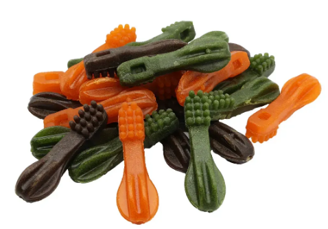 Ласощі для чистки зубів собак UniQ PETS DENTAL Зубні щітки (мікс) Ласощі для чистки зубів собак UniQ PETS DENTAL Зубні щітки (мікс)