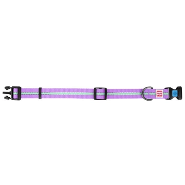 Ошейник Collar Waudog Nylon Светонакопительный Розовый