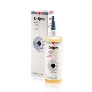 Otifree (Отифри) Лосьон для чистки ушей собак и кошек купить. Цена 196 ...