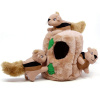 Outward Hound Hide-A Squirrel Плюшевая игрушка "Белки в стволе" для собак