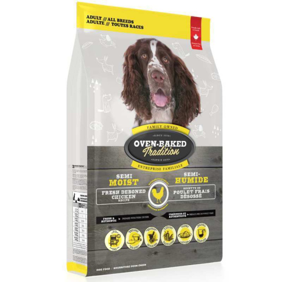 Oven Baked Tradition Semi-Moist Dog Adult напіввологий із м’яса курки