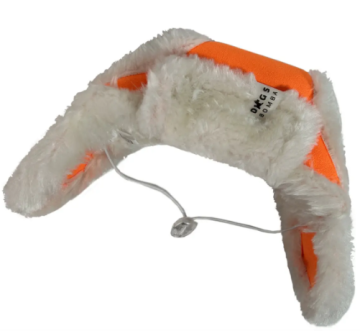Шапка дубляж DogsBomba оранжевая