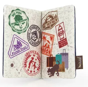 Игрушка для собак Globetrotter Collection - Passport Pet Play