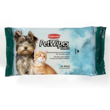 Padovan Pet Wipes Talc Салфетки с ароматом талька