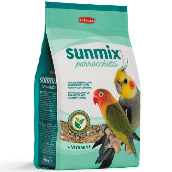 Padovan SunMix Parrocchetti Комплексный корм для средних попугаев (неразлучники, корелы)