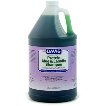 Davis Protein & Aloe & Lanolin Shampoo Протеїн Алое Ланолін шампунь для собак, котів, концентрат