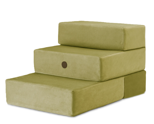 Ступени для собак Harley & Cho Tetris Olive Velour Double