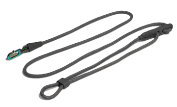 Повідець для собак Zee.Dog - Titanium grey Hands-Free Leash