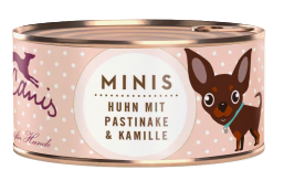 Вологий корм для собак Курка з пастернаком та ромашкою Mini Menu Terracanis