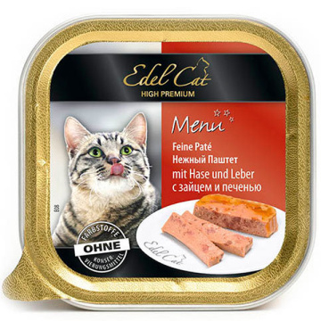 Edel Cat Hare and liver pate