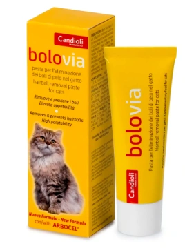 Паста Candioli Bolo Via для кошек (вывод шерсти)