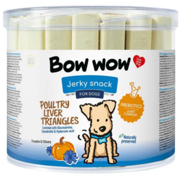 Ласощі  для собак"Bow wow"палички з печінкою птиці