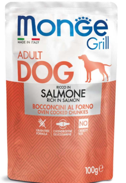 Monge Dog Grill Pouch Salmon