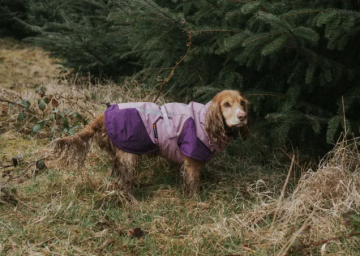 Зимняя куртка для собак Glacier wool jacket 3.0 Non-stop dogwear Фиолетовый