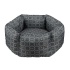 Лежак для Тварин Barksi Home Круглий Сірий